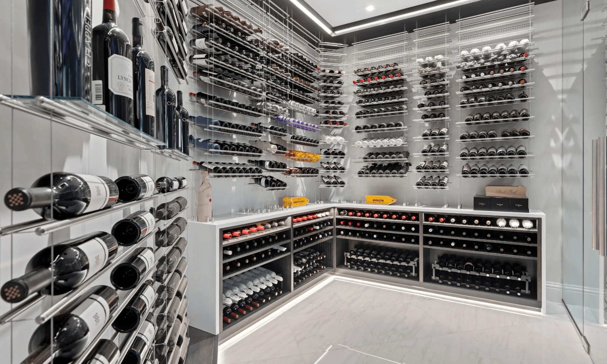 optimal fine wine storage